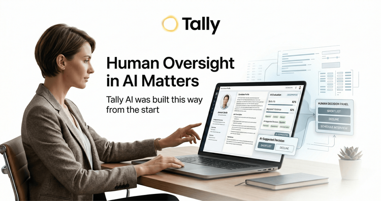 Human Oversight in AI Is Making Headlines, But Tally AI Was Built This Way From Day One.